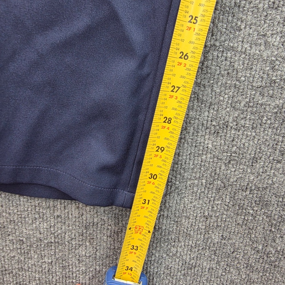 Mizzen Main Mens Navy Blue Dress Pants Flat Front Casual Office Wear Size 40x32 - Picture 8 of 8